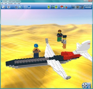 LEGO Digital Designer のビューモード