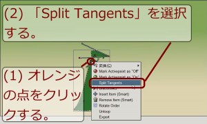 「Split Tangents」の適用（その 2）